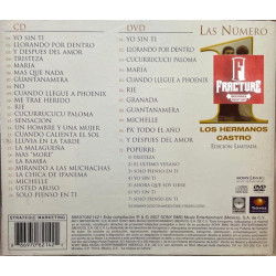 LOS HERMANOS CASTRO - LAS NUMERO 1 CD/DVD