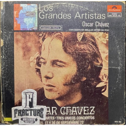 OSCAR CHÁVEZ – CONCIERTO EN BELLAS ARTES (EN VIVO) VINYL LRG-16122