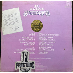 LOS SOLITARIOS – 16 EXITOS VINYL
