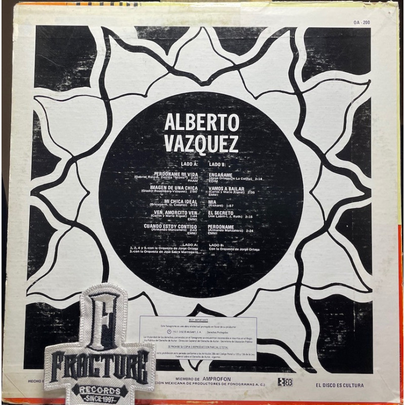 ALBERTO VÁZQUEZ – ALBERTO VÁZQUEZ VINYL