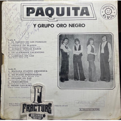 PAQUITA LA DEL BARRIO Y GRUPO ORO NEGRO – Y SUS BOLEROS ROMÁNTICOS VINYL