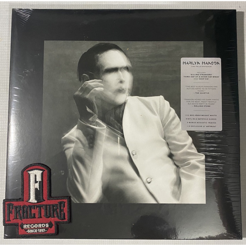 MARILYN MANSON -THE PALE EMPEROR VINYL WHITE 711297510232 MARILYN MANSON -THE PALE EMPEROR VINYL WHITE 711297510232