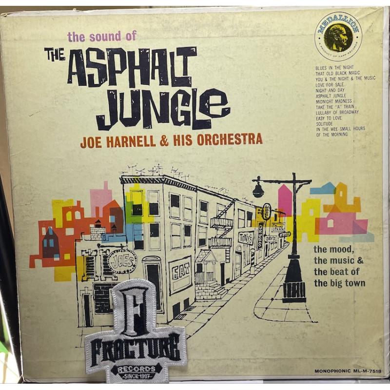 JOE HARNELL & HIS ORCHESTRA – THE SOUND OF THE ASPHALT JUNGLE VINYL ML-M-7518 JOE HARNELL & HIS ORCHESTRA – THE SOUND OF THE ASPHALT JUNGLE VINYL ML-M-7518