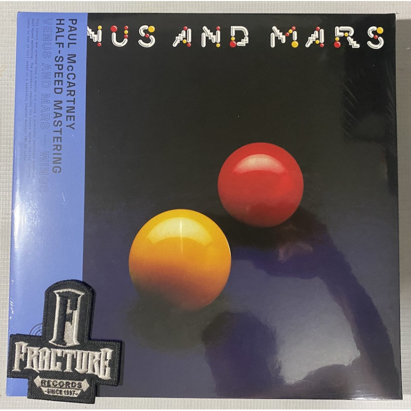 WINGS – VENUS AND MARS VINYL HALF-SPEED MASTERING. 0602465920666 WINGS – VENUS AND MARS VINYL HALF-SPEED MASTERING. 0602465920666
