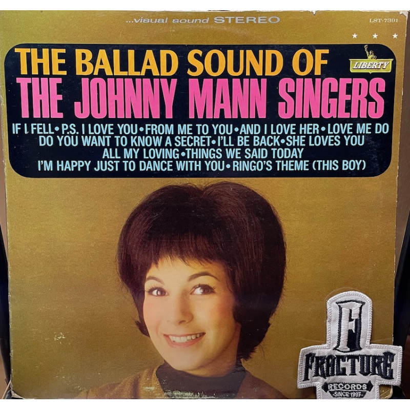 THE JOHNNY MANN SINGERS – BEATLE BALLADS VINYL LST-7391 THE JOHNNY MANN SINGERS – BEATLE BALLADS VINYL LST-7391