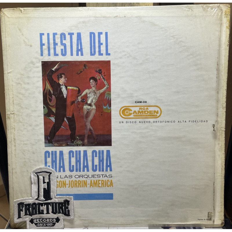 ORQUESTA ARAGON, ORQUESTA AMÉRICA, ENRIQUE JORRIN Y SU ORQUESTA – FIESTA DEL CHA CHA CHA VINYL CAM-08 ORQUESTA ARAGON, ORQUESTA AMÉRICA, ENRIQUE JORRIN Y SU ORQUESTA – FIESTA DEL CHA CHA CHA VINYL CAM-08