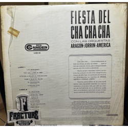 ORQUESTA ARAGON, ORQUESTA AMÉRICA, ENRIQUE JORRIN Y SU ORQUESTA – FIESTA DEL CHA CHA CHA VINYL