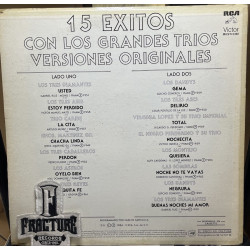 15 EXITOS CON LOS GRANDES TRIOS (VERSIONES ORIGINALES) VINYL