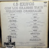 15 EXITOS CON LOS GRANDES TRIOS (VERSIONES ORIGINALES) VINYL