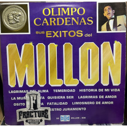 OLIMPO CARDENAS  - SUS EXITOS DEL MILLON VINYL MILLON-008