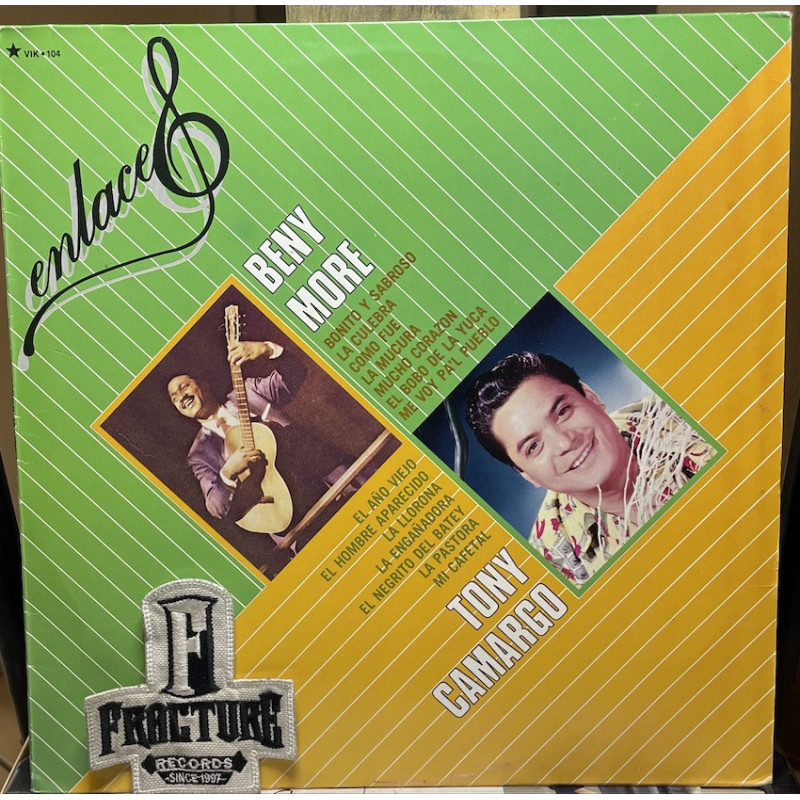 BENY MORÉ, TONY CAMARGO – ENLACE VINYL VIK-104 BENY MORÉ, TONY CAMARGO – ENLACE VINYL VIK-104