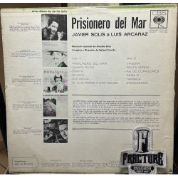 JAVIER SOLÍS – PRISIONERO DEL MAR (JAVIER SOLÍS INTERPRETA A LUIS ARCARÁZ) VINYL
