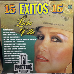 LUCHA VILLA – 15 ÉXITOS 15 VINYL TTV-1000