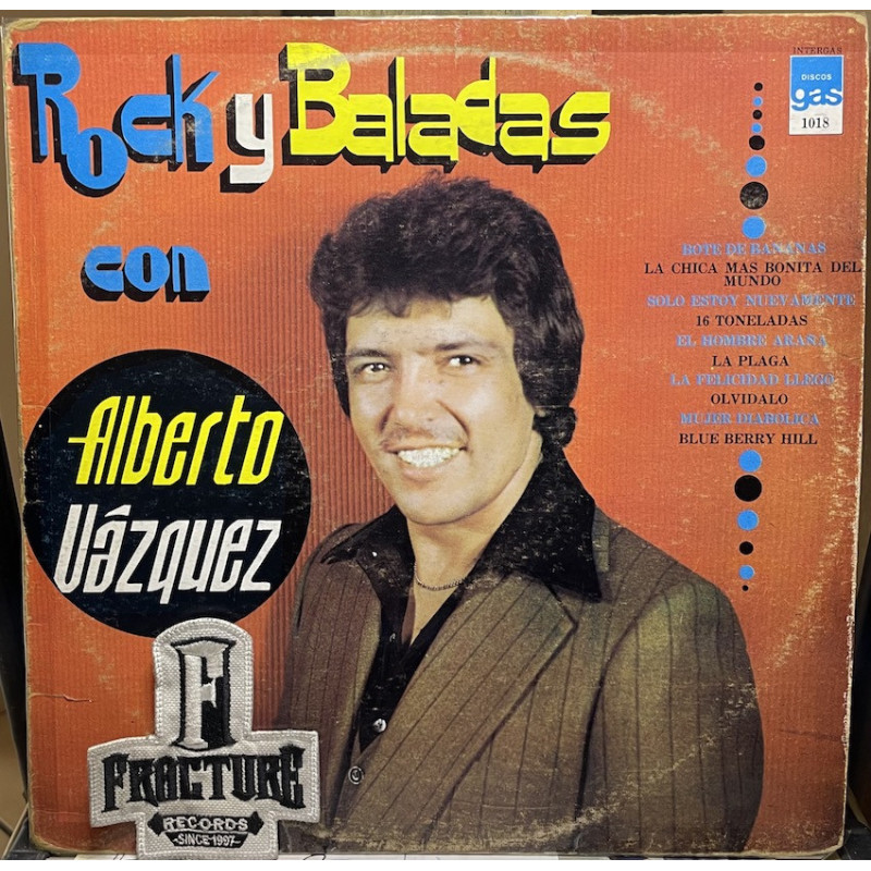 ALBERTO VÁZQUEZ – ROCK Y BALADAS CON ALBERTO VÁZQUEZ VINYL GAS-1018