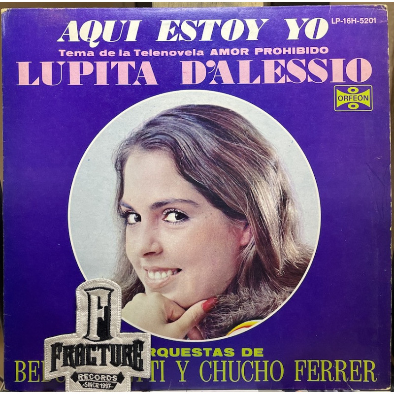 LUPITA D'ALESSIO – AQUI ESTOY YO VINYL LP-16H-5201 LUPITA D'ALESSIO – AQUI ESTOY YO VINYL LP-16H-5201