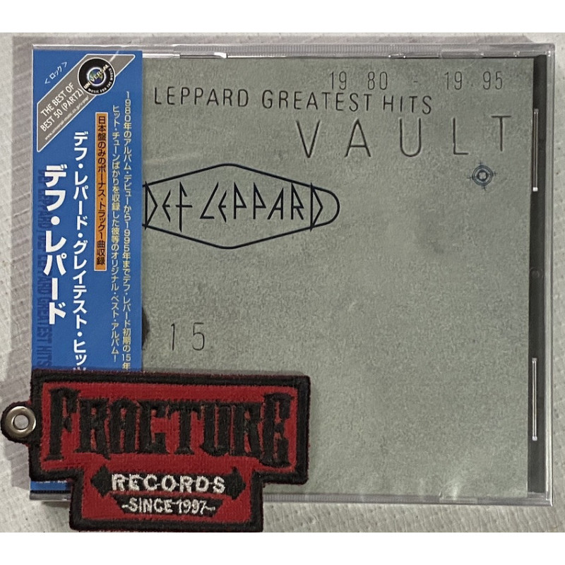 DEF LEPPARD – VAULT: DEF LEPPARD GREATEST HITS 1980-1995 CD JAPONES 4988005314130