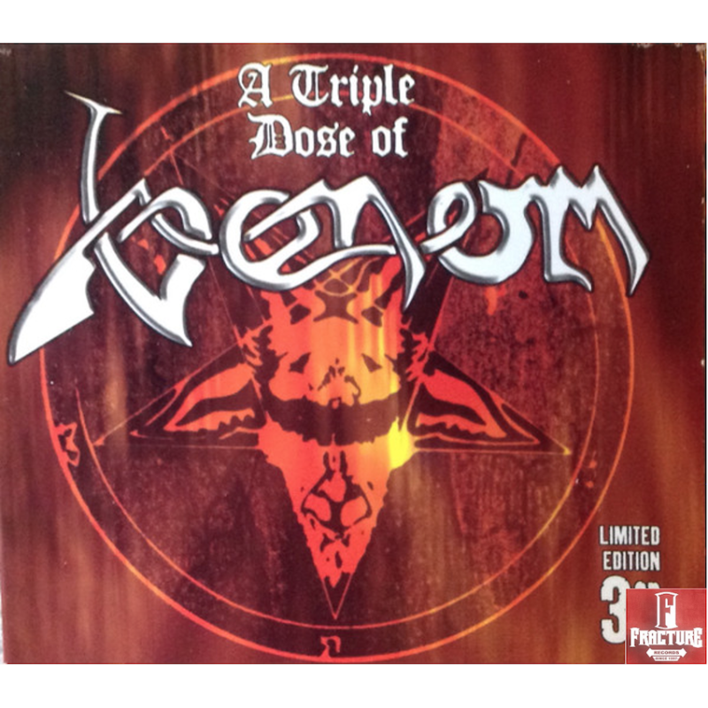 VENOM – A TRIPLE DOSE OF VENOM 3CD 666496414822 VENOM – A TRIPLE DOSE OF VENOM 3CD 666496414822