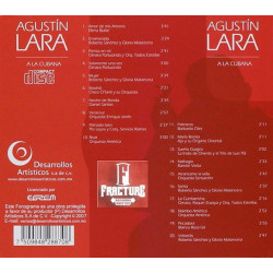 AGUSTÍN LARA A LA CUBANA CD