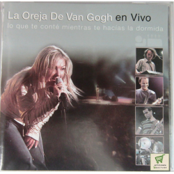 LA OREJA DE VAN GOGH – LO QUE TE CONTÉ MIENTRAS TE HACÍAS LA DORMIDA EN VIVO CD 7509909520235