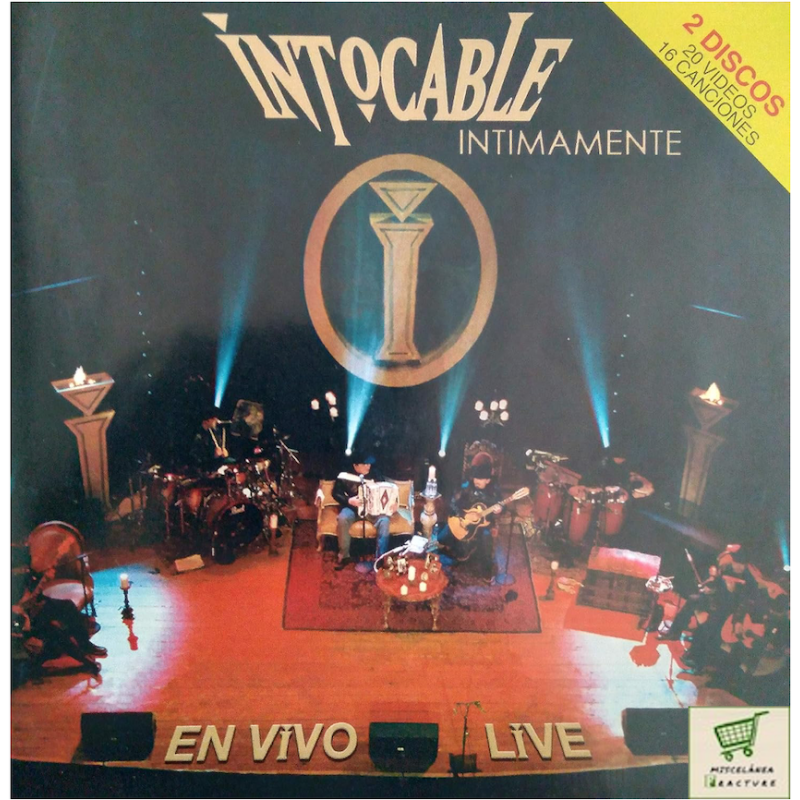 INTOCABLE – INTIMAMENTE CD/DVD 724359878706 INTOCABLE – INTIMAMENTE CD/DVD 724359878706
