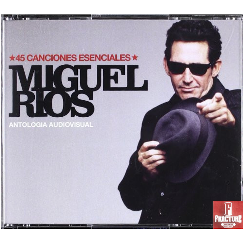 MIGUEL RÍOS – 45 CANCIONES ESENCIALES (ANTOLOGÍA AUDIOVISUAL) CD/DVD 5099951915322