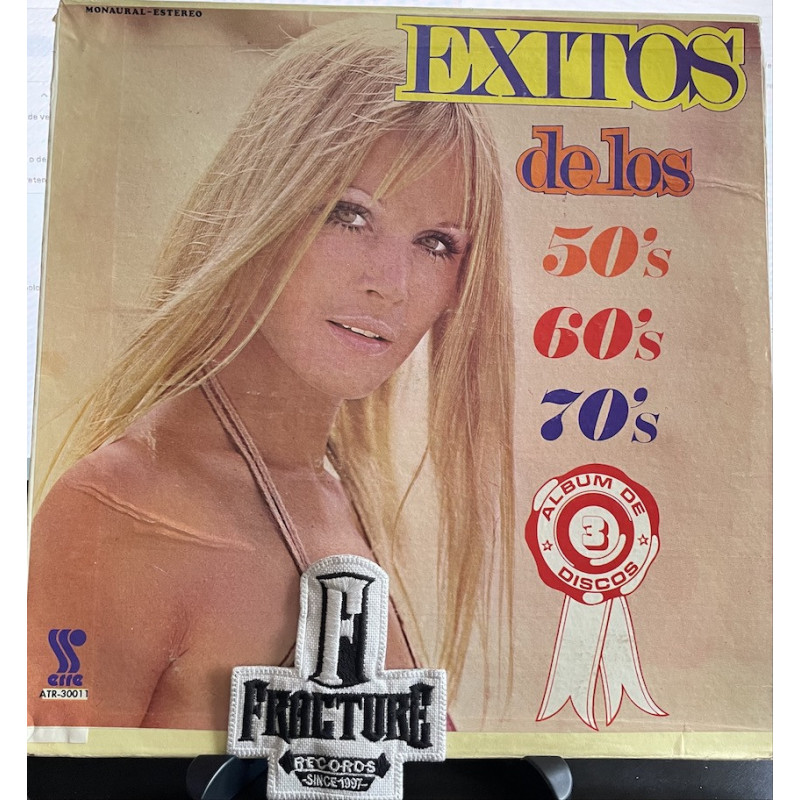 ÉXITOS DE LOS 50'S 60'S 70'S BOX 3 VINYL ATR-30011 ÉXITOS DE LOS 50'S 60'S 70'S BOX 3 VINYL ATR-30011