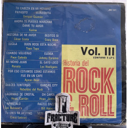 HISTORIA DEL ROCK & ROLL, VOL. III BOX 3 VINYL JM-141