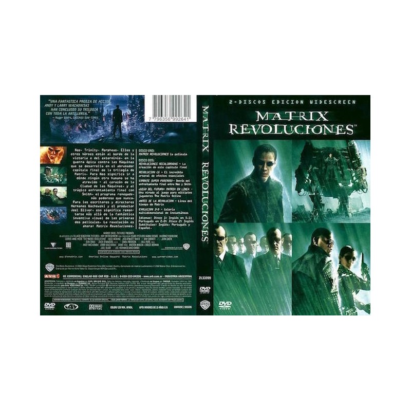 MATRIX-REVOLUCIONES DVD