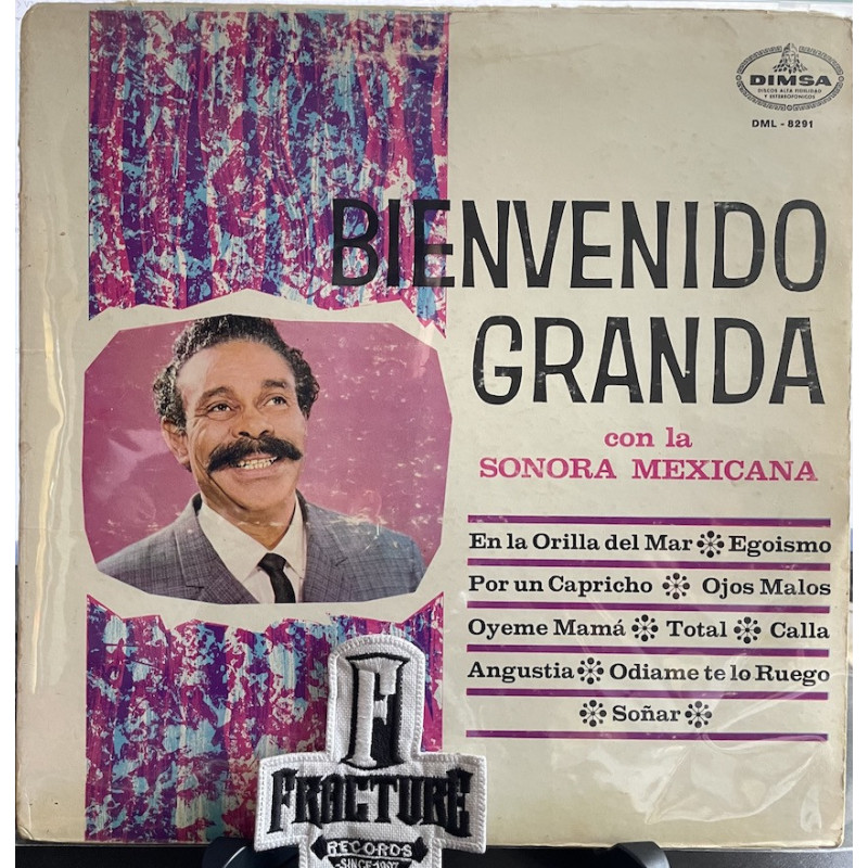 BIENVENIDO GRANDA CON LA SONORA MEXICANA – CON LA SONORA MEXICANA VINYL DML-8291