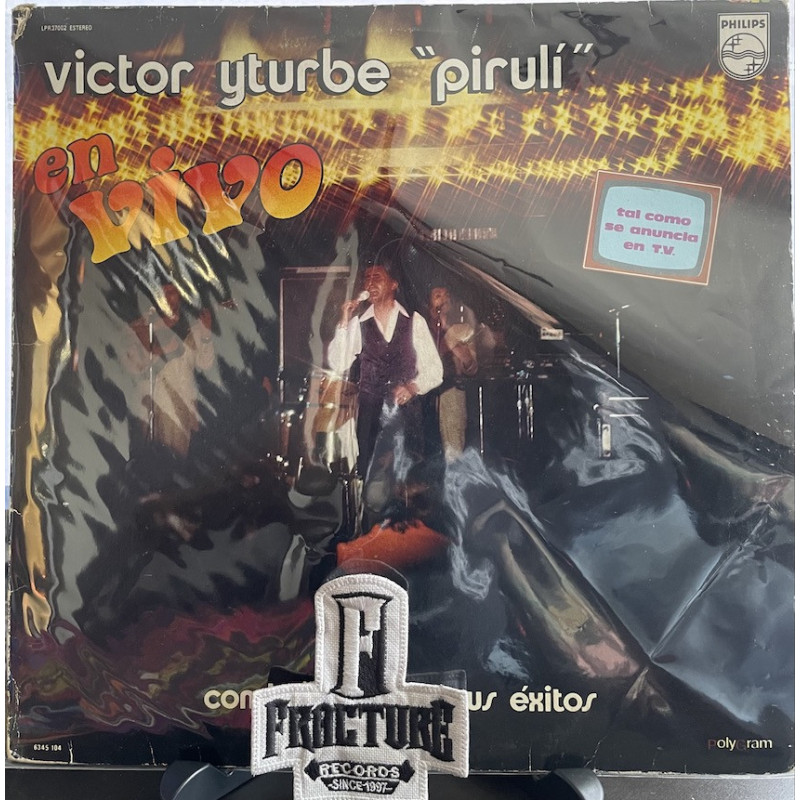 VICTOR YTURBE PIRULÍ – EN VIVO CON LO MEJOR DE SUS EXITOS VINYL LPR-37002 VICTOR YTURBE PIRULÍ – EN VIVO CON LO MEJOR DE SUS EXITOS VINYL LPR-37002
