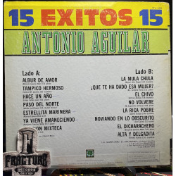 ANTONIO AGUILAR – 15 EXITOS 15 VINYL
