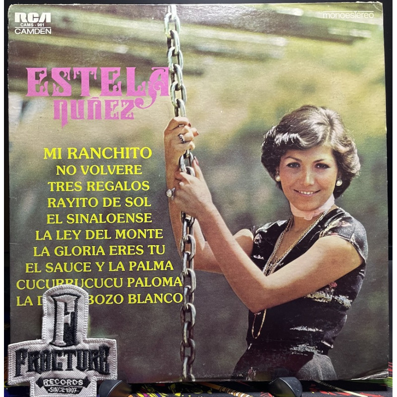 ESTELA NUÑEZ – ESTELA NUÑEZ VINYL CAMS-961 ESTELA NUÑEZ – ESTELA NUÑEZ VINYL CAMS-961