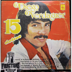 DIEGO VERDAGUER – 15 EXITOS DE VINYL SD-1520