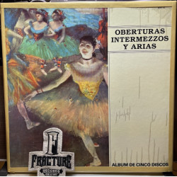 OBERTURAS INTERMEZZO Y ARIAS BOX 5VINYLOS MSE-16