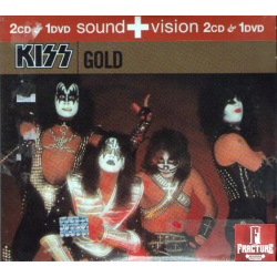 KISS - GOLD (SOUND + VISION) CD/DVD 602498637333