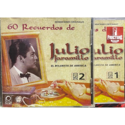 60 RECUERDOS DE JULIO JARAMILLO - EL BOLERISTA DE AMERICA 2CDS CDM3-010