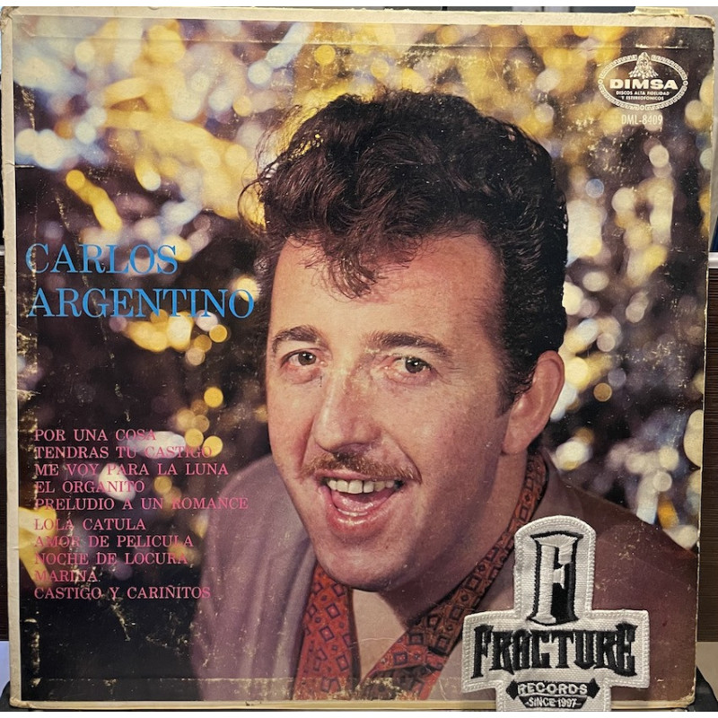 CARLOS ARGENTINO – LA VOZ TRIUNFAL DE CARLOS ARGENTINO VINYL DML-8409