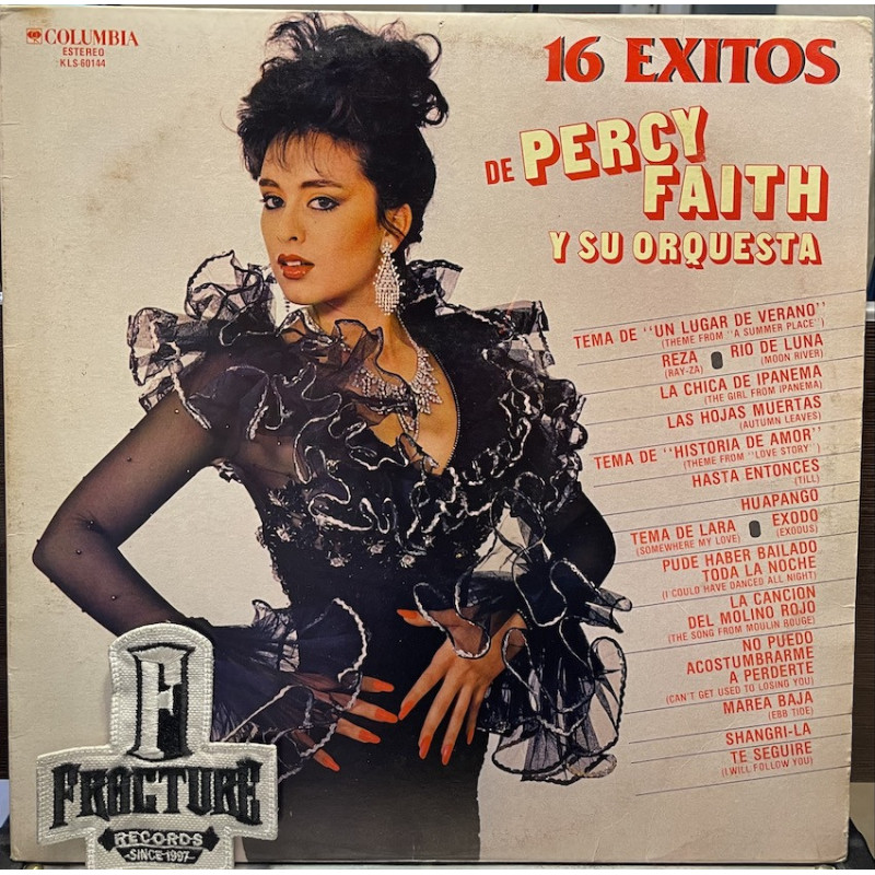 PERCY FAITH – 16 EXITOS DE PERCY FAITH Y SU ORQUESTA VINYL KLS-60144