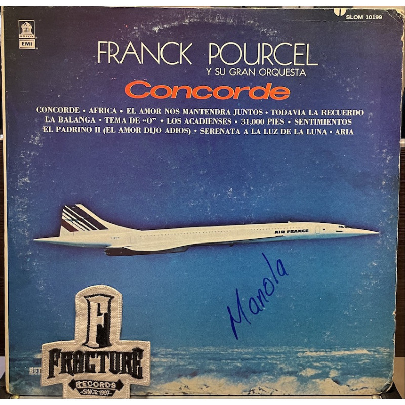 FRANCK POURCEL – CONCORDE VINYL SLOM-10199
