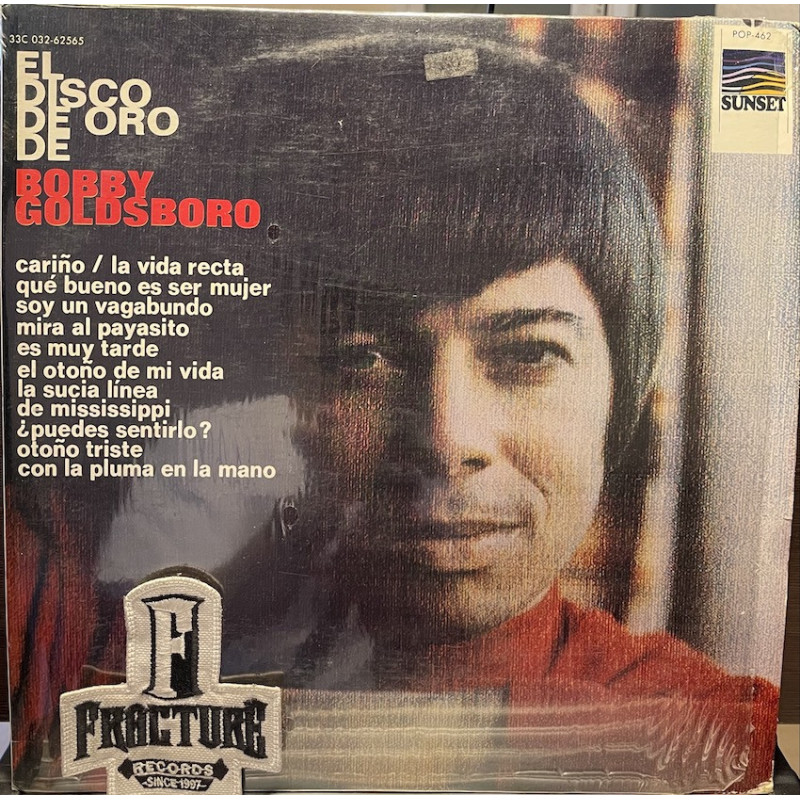 BOBBY GOLDSBORO – EL DISCO DE ORO DE BOBBY GOLDSBORO VINYL POP-462