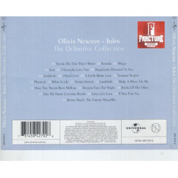 OLIVIA NEWTON-JOHN – THE DEFINITIVE COLLECTION CD