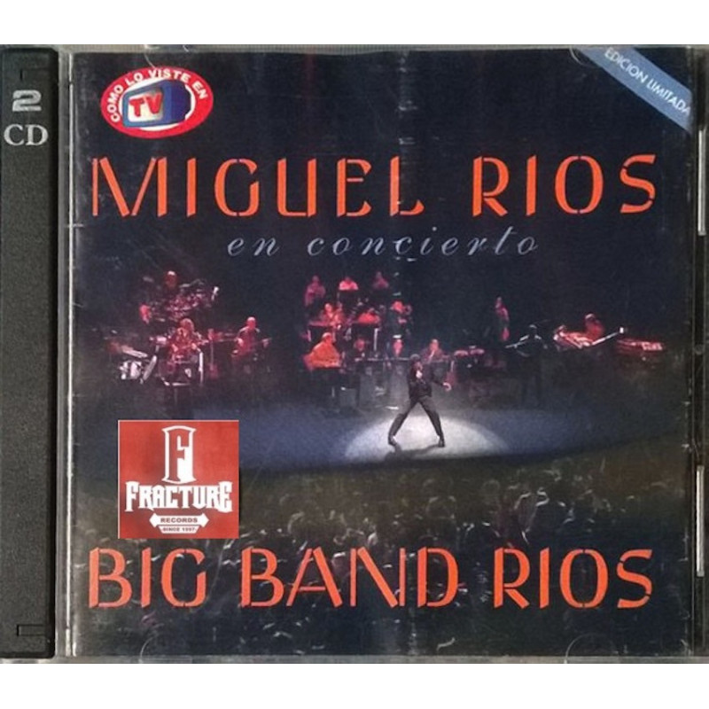 MIGUEL RÍOS – BIG BAND RIOS - EN CONCIERTO CD 7502003101287