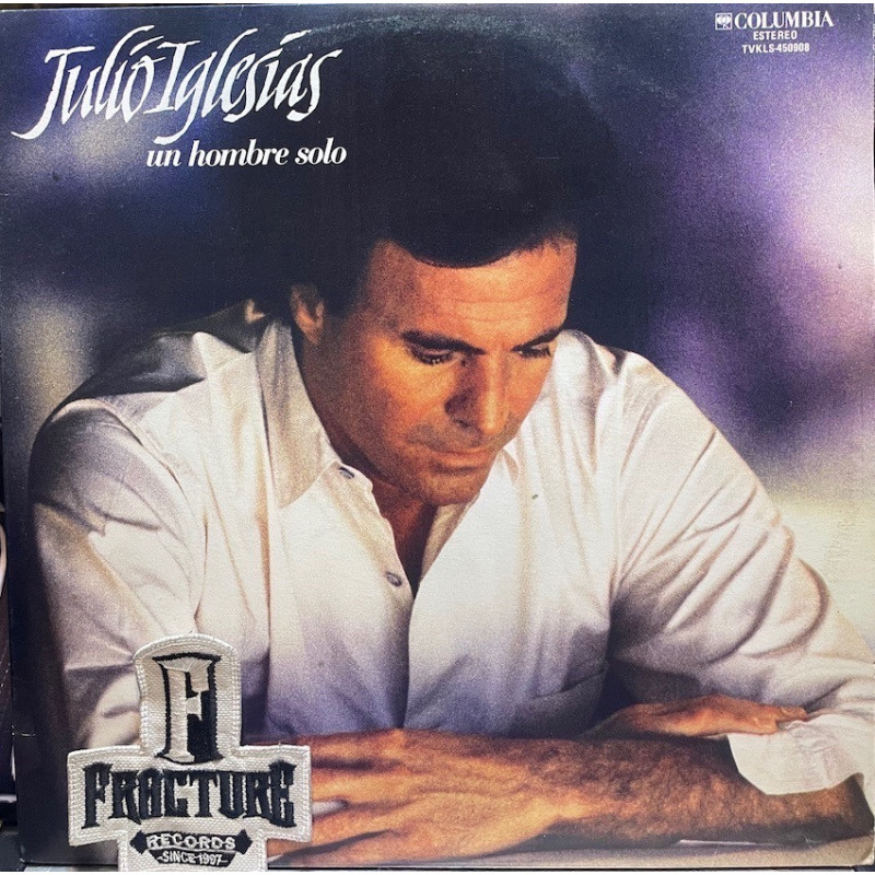 JULIO IGLESIAS – UN HOMBRE SOLO VINYL TVKLS-450908