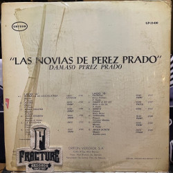 PEREZ PRADO – LAS NOVIAS DE PEREZ PRADO VINYL