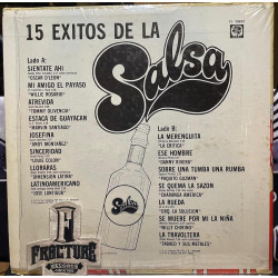 15 EXITOS DE LA SALSA VINYL