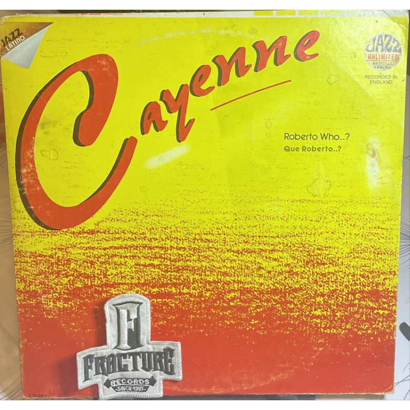 CAYENNE – ROBERTO WHO..? VINYL JUN-5004