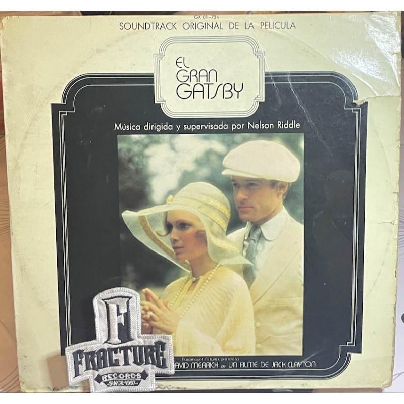 NELSON RIDDLE, NELSON RIDDLE AND HIS ORCHESTRA – THE GREAT GATSBY VINYL GX 01-724