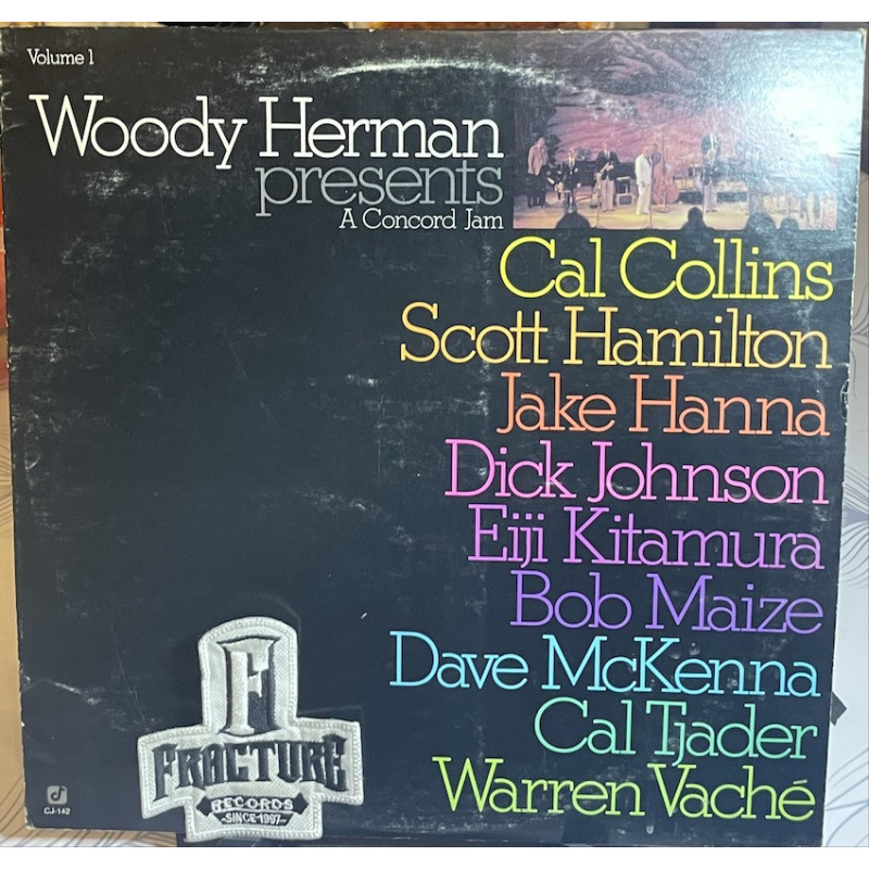 WOODY HERMAN – PRESENTS A CONCORD JAM VOLUME 1 VINYL CJ-142