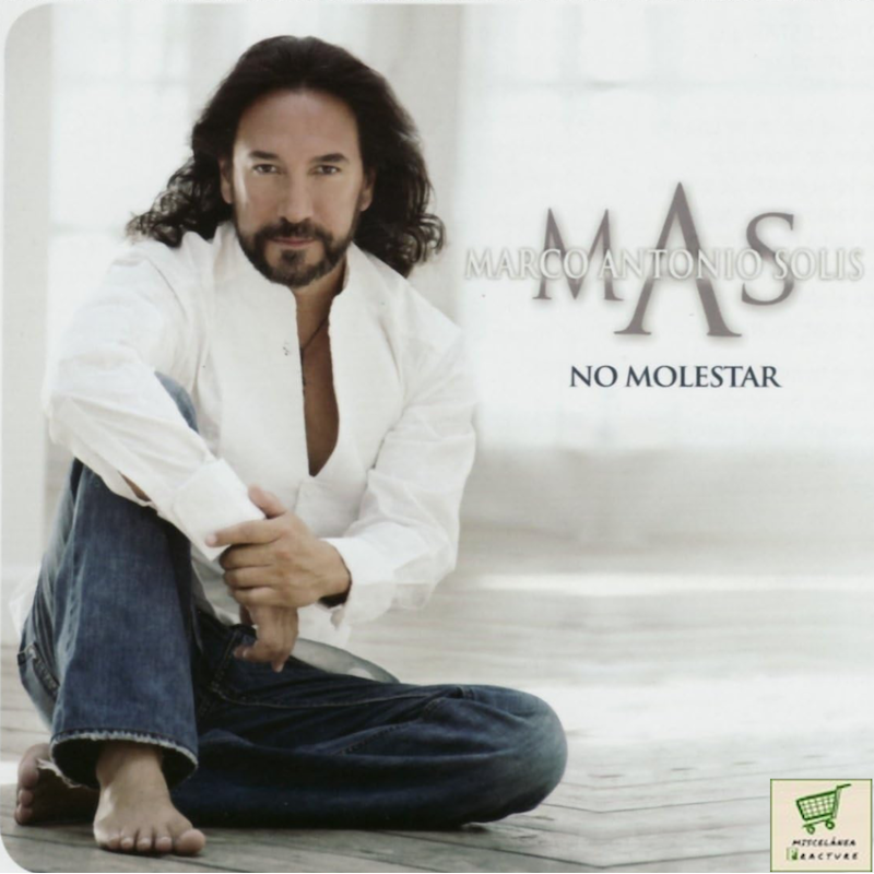 MARCO ANTONIO SOLÍS – NO MOLESTAR CD 808835374828