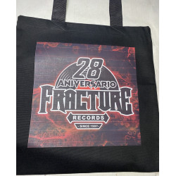 TOTE BAG FRACTURE RECORDS 28 ANIVERSARIO FR2025-28